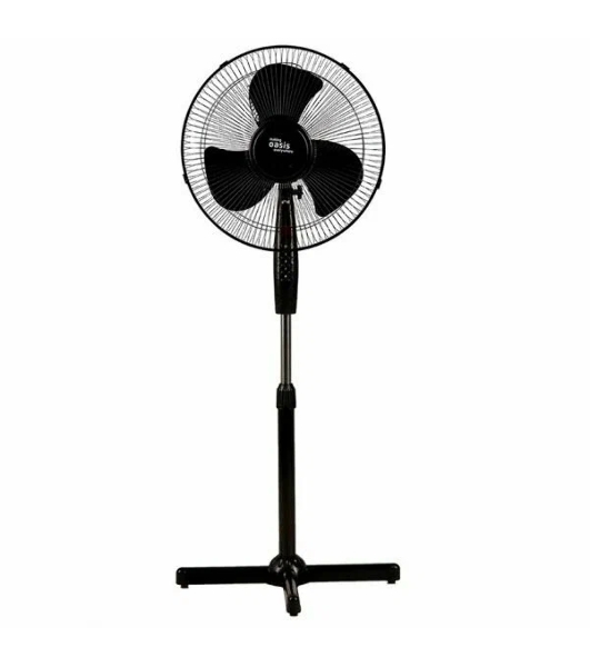 Вентилятор Oasis VF-50PB чёрный, напольный, 50 Вт, 3 скорости, 36 см