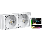 Система охлаждения Ocypus Sigma L24 PRO WH IPS Display/white/290W/All Intel/AMD AM*/Screws, фото 1