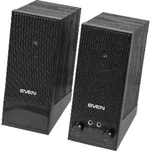 Акустическая система SVEN SPS-604 2.0 черный 4Вт