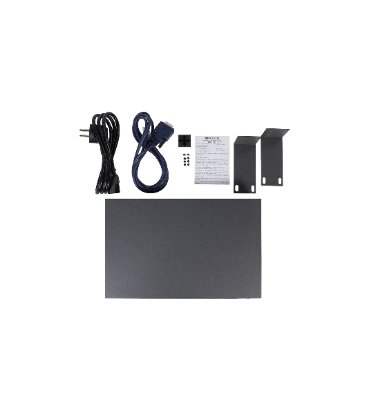 Коммутатор Managed L2 Switch 8x1000Base-T PoE, 2x1000Base-X SFP, PoE Budget 135W, RJ45 Console, 19' w/brackets