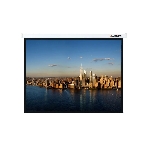 Настенный экран Lumien Master Picture 189х240 см Matte White FiberGlass, черная кайма по периметру, доп. черная кайма сверху 51 см 16:9, фото 1