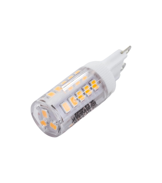 Лампа светодиодная JazzWay PLED-G9 5Вт капсульная 2700К теплый белый G9 320 лм 220-230В