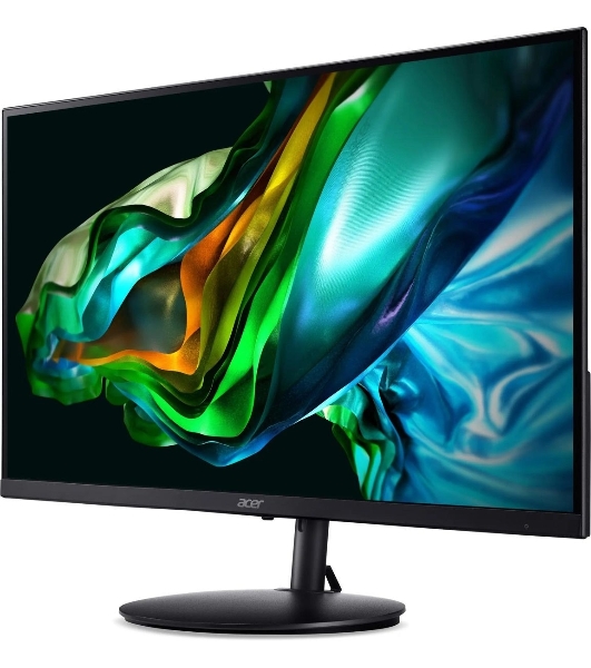 Монитор 23.8' Acer SH242YP1bmihux IPS 1920x1080, 144 Гц, 4 мс (1 мс MPRT), 16:9, 250 кд/м², HDMI 1.4, USB-C (65 Вт PD), 3.5 Jack, динамики (2×1 Вт), HDR10, FreeSync, черный