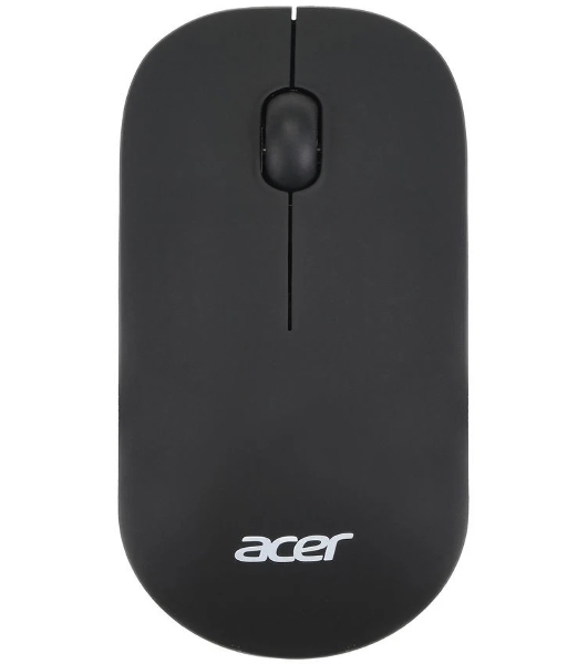 Комплект клавиатура+мышь Acer OKR030 беспроводной, USB, 1200 DPI, чёрный