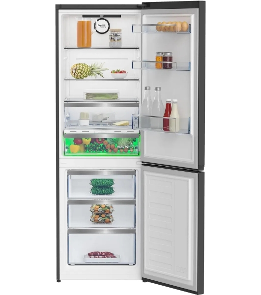 Холодильник Beko B5RCNK363ZWB черный двухкамерный 220/100 л морозилка снизу, Total No Frost