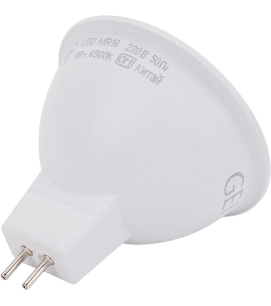 Лампа светодиодная MR16 софит 8Вт 230В 6500К GU5.3 GENERICA