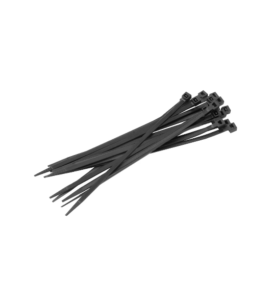 Хомут кабельный 4.8х350 нейл. черный (уп. 100 шт) EKF plc-cb-4.8x350