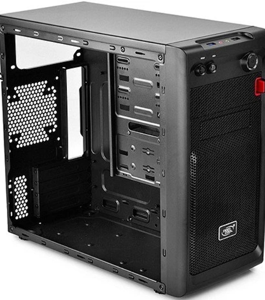 Компьютерный корпус Deepcool SMARTER, mATX/mini-ITX, без БП, 1x USB 3.0, 1x USB 2.0.