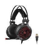 Гарнитура A4Tech Bloody G530 чёрный/серый, проводная, подсветка, фото 1