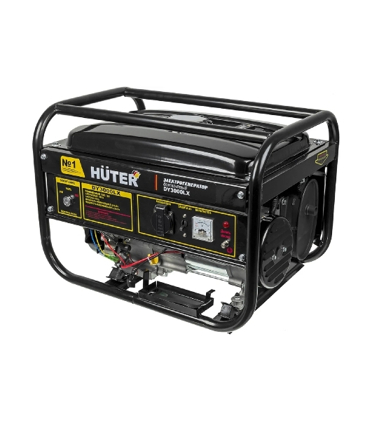 Электрогенератор бензиновый Huter DY3000LX, 2.7 кВт, 67 дБ, 45 кг