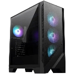 Корпус MSI MAG FORGE 320R Airflow, Midi-Tower, чёрный, 4 x 120 мм, фото 1