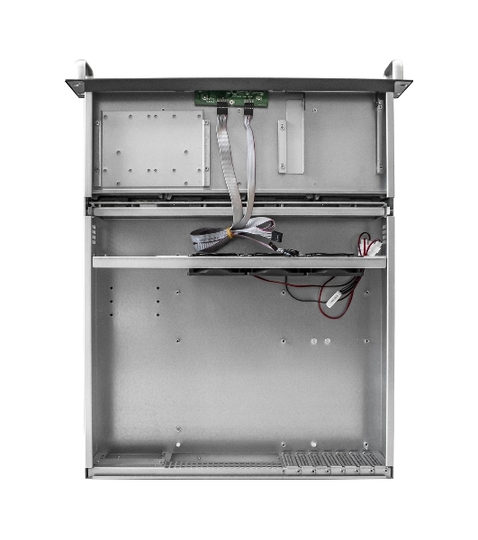 Серверный корпус ExeGate Pro EX293177RUS 2U550-HS08 RM 19', высота 2U, глубина 550, БП 1U-1000ADS, 8xHotSwap, USB