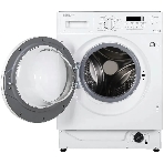 Встраиваемая стиральная машина HOMSair WMB1486WH белый, загрузка фронтальная 8 кг, 6 кг - сушка, 1400 об/мин, класс: A, фото4