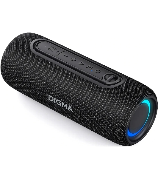 Колонка портативная Digma D-PS1524 черный 20W 2.0 BT 10м 2000mAh