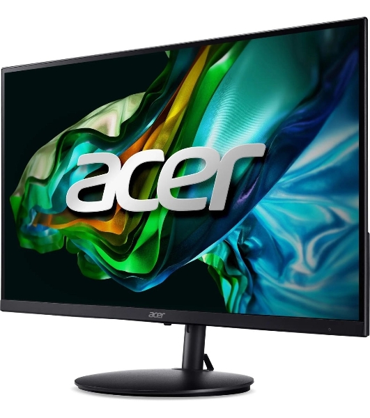 Монитор 23.8' Acer SH242YP1bmihux IPS 1920x1080, 144 Гц, 4 мс (1 мс MPRT), 16:9, 250 кд/м², HDMI 1.4, USB-C (65 Вт PD), 3.5 Jack, динамики (2×1 Вт), HDR10, FreeSync, черный