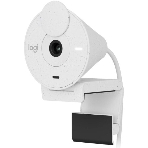 Веб-камера Logitech Brio 300 1920x1080, 30 кадр/с, USB Type-C, микрофон (шумоподавление), автоматическая фокусировка, автоосвещение, универсальное крепление белая, фото 1