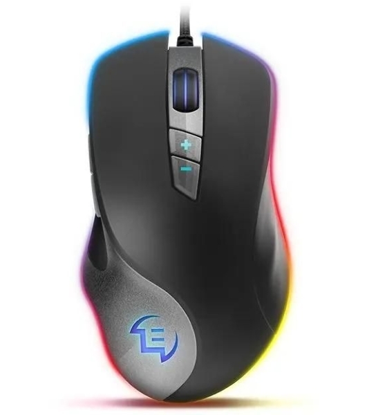 Мышь проводная SVEN RX-G970 черный, 4000 dpi, USB, кнопки - 7