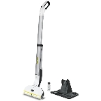 Электрошвабра Karcher EWM 2 белый/серый, питание от аккумулятора, уборка влажная, пылесборник 0.36 л, фото 1