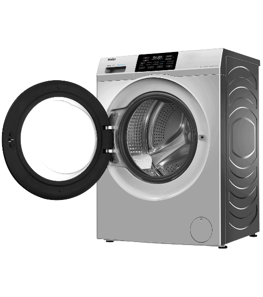 Стиральная машина Haier HW70-BP12919S серебристая, загрузка фронтальная 7кг, 1200 об/мин., класс: A+++