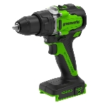 Дрель-шуруповерт GREENWORKS GD24DD90, 24 В, 0 Ач, 90 Нм, бесщеточный, ударный, фото 1