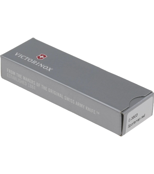 Нож перочинный Victorinox Sportsman (0.3803) 84мм 13 функций красный карт.коробка
