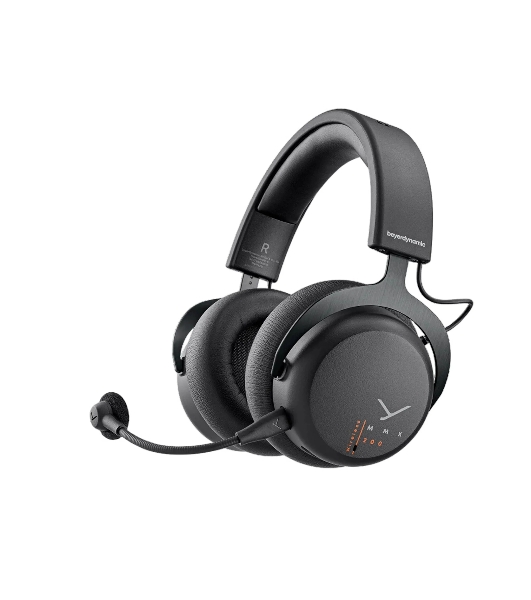 Беспроводные/проводные наушники Beyerdynamic MMX 200 Wireless черный, полноразмерные, Bluetooth + радиоканал + проводной, до 35 ч