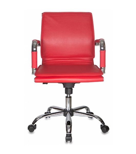 Кресло Бюрократ CH-993-Low/Red красный, экокожа