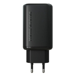 Сетевое зарядное устройство MORE CHOICE (4610196409646) NC79 1USB+2Type-C 3.0A PD 65W быстрая зарядка черный, фото2
