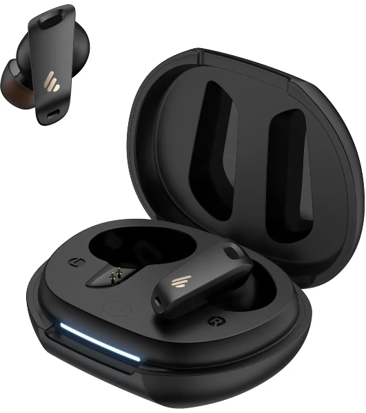 Наушники TWS Edifier NeoBuds S черный, внутриканальные, Bluetooth, активное шумоподавление, до 6 ч