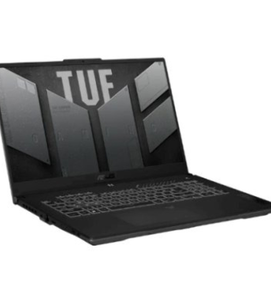 Ноутбук ASUS TUF F17 FX707VUR-HX225 серый 90NR0CS5-M00E30 17.3'(1920x1080 (матовый, 144Hz) IPS)/Intel Core 5 210H(2.2Ghz)/16Gb/512PCISSDGb/noDVD/Ext:nVidia GeForce RTX 4050(6144Mb)/Cam/BT/WiFi/56WHr/war 1y/2.6kg/DOS