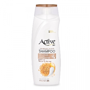 Шампунь Active восстанавливающий для поврежденных волос CARE & BEAUTY. С протеином, кератином и витамином B5, 350 мл (512102055)