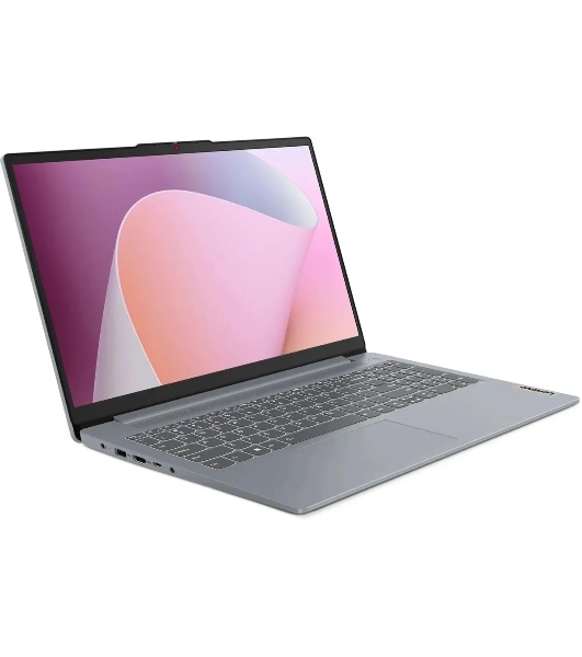 Ноутбук Lenovo IdeaPad Slim 3 15AMN8 серый 15.6' IPS FHD AMD Ryzen 3 7320U/8Gb/512Gb SSD/VGA int/noOS
