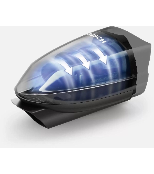 Пылесос вертикальный Bosch BCHF 2MX20 синий, питание от аккумулятора, 150 Вт, уборка сухая, пылесборник 0.4 л