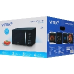 Микроволновая печь Vitek VT-MW1425 черный, 25 л, 900 Вт, переключатели - кнопки, поворотные переключатели, фото2