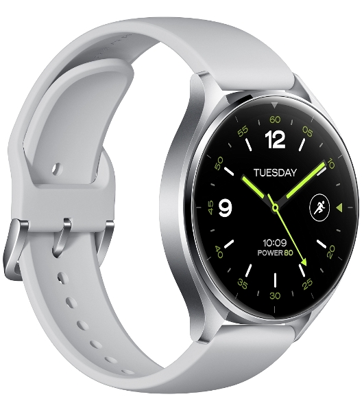 Умные часы Xiaomi Xiaomi Watch 2, 1.39' AMOLED, 5G, USB Type-C, защищённый корпус, серебристый / серый