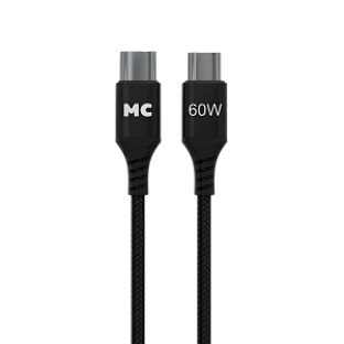 Кабель MORE CHOICE (4620202554093) K69aa 2м USB 3.0A PD 60W для Type-C Type-C- 2м, черный