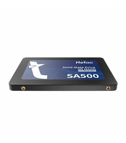 Накопитель SSD Netac SA500, 256Gb, SATA III, 2.5', R/W 520/450