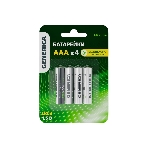 Батарейка щелочная Alkaline LR03/AAA (4шт/блистер) GENERICA, фото 1