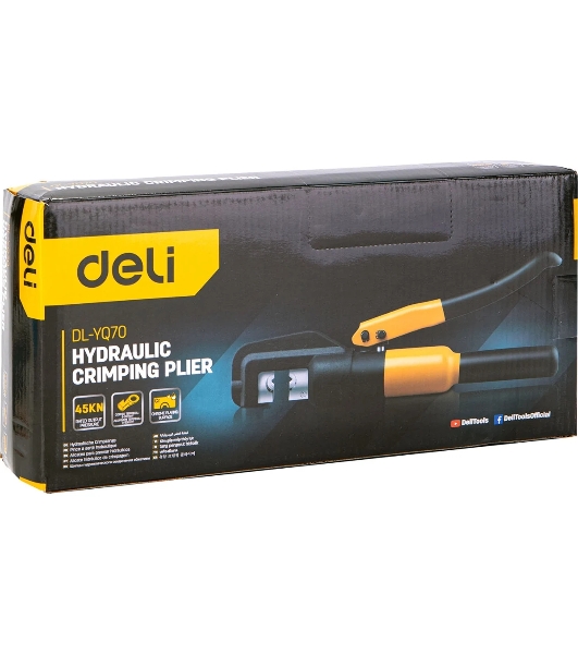 Ручной пресс (кримпер) гидравлический Deli DL-YQ70 6-70 мм²