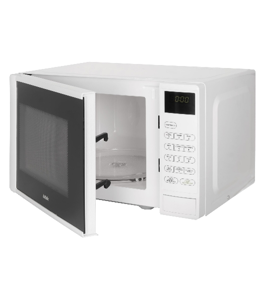 Микроволновая печь BBK 20MWS-728S/W белый/черный, 20 л, 700 Вт, переключатели - сенсор
