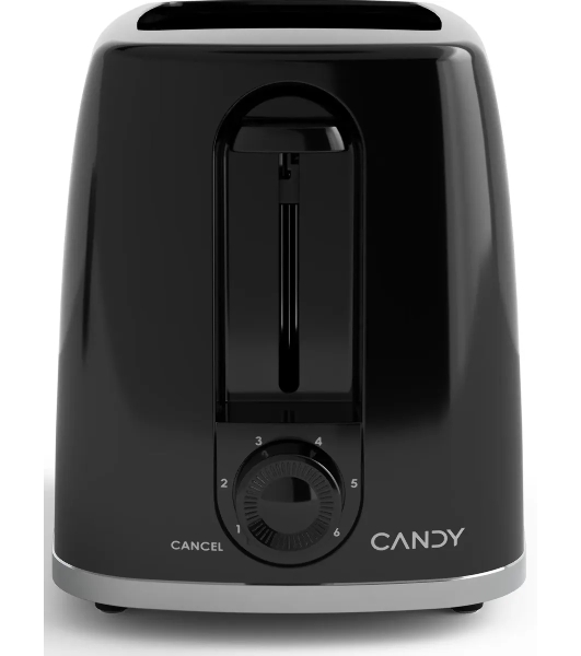 Тостер Candy CT-253 черный, 650 Вт, 2 слота