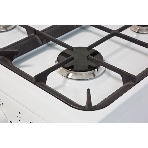 Плита газовая De Luxe 506040.01Г (КР) ЧР белый, конфорок 4 шт, духовка 60 л, 50 см x 85 см x 60 см, фото2