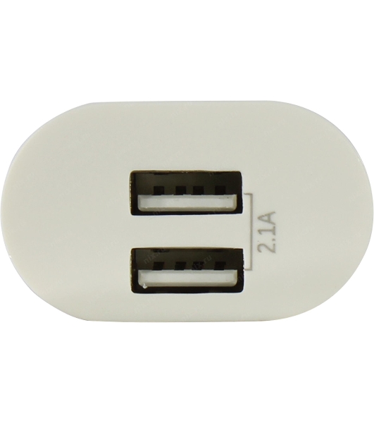 Сетевое зарядное устройство Defender UPC-24 2XUSB 5V/2.1A