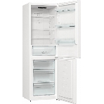 Холодильник Gorenje NRK619EEW4 белый двухкамерный 203/99л морозилка снизу, No Frost, фото3