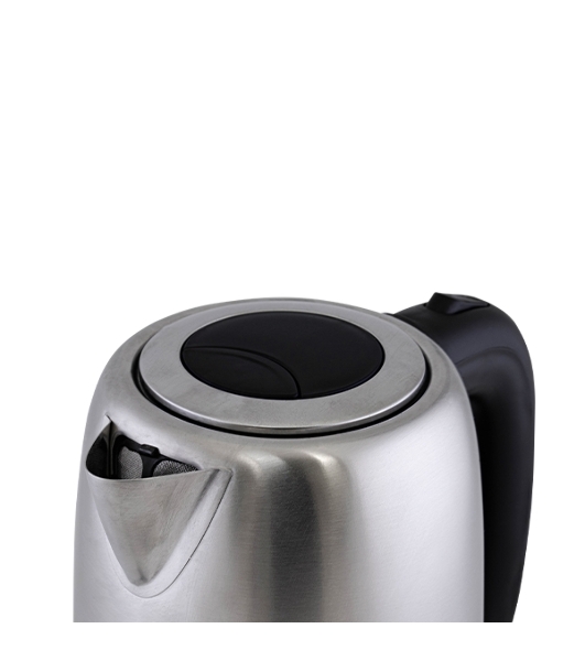 Чайник электрический BQ KT1821S черный/стальной, 2200 Вт, 1.7 л