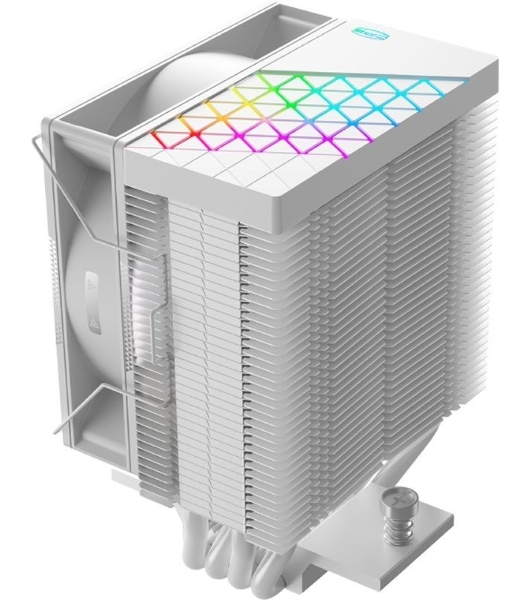 Устройство охлаждения (кулер) PcCooler R400 ARGB Soc-AM5/AM4/1200/1700/1851 белый 4-pin Al+Cu 180W Ret (R400-WHAWYX-US)