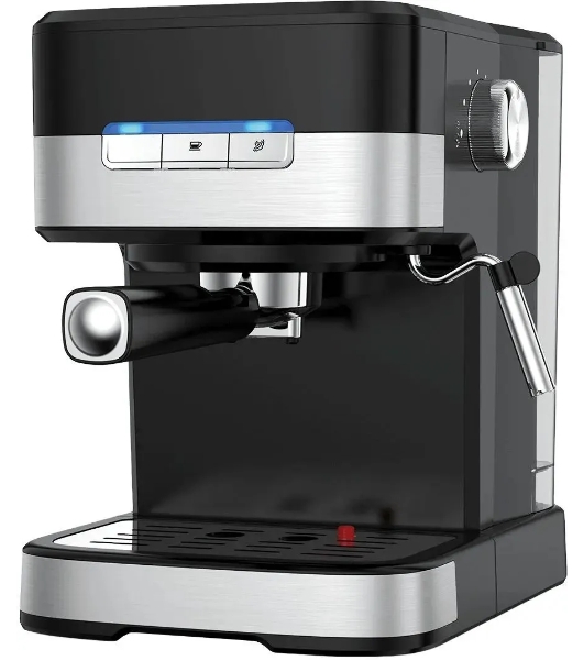 Кофеварка рожковая Centek CT-1171 черный, исп. кофе - молотый, 1.5 л, 1200 Вт, 20 бар