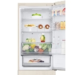 Холодильник LG GC-B459AEMW бежевый двухкамерный 234/110л морозилка снизу, No Frost, фото6