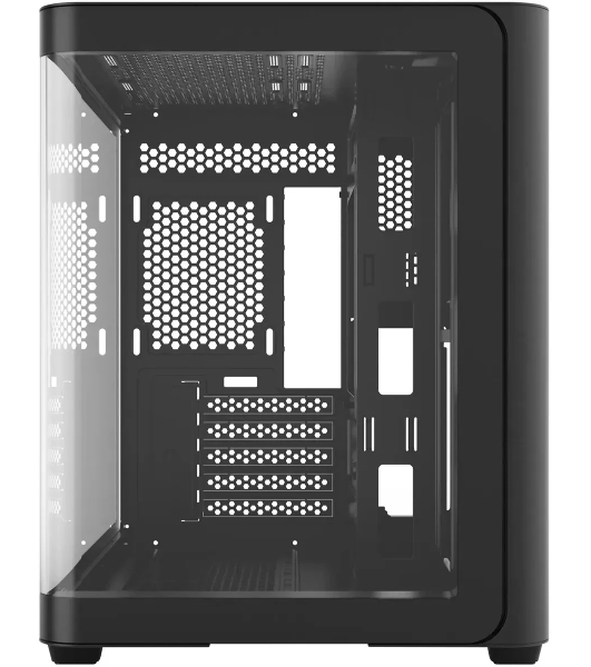 Компьютерный корпус Bloody BD-CC112 черный без БП mATX 9x120мм 2xUSB 3.0 audio bott PSU