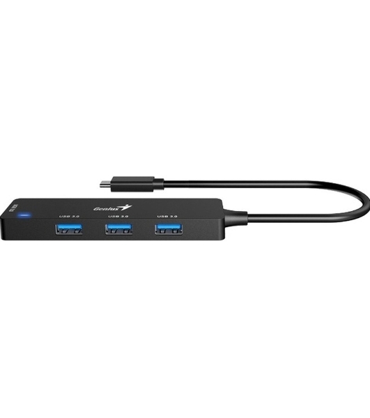 USB-концентратор Genius UH-400, USB Type-C, USB 3.0, USB